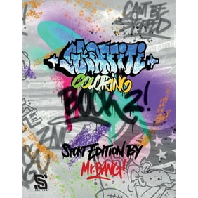 Download Dover Coloring Books Graffiti Art Coloring Book Paperback Walmart Com Walmart Com