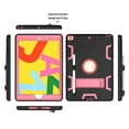 thumbnail image 4 of Allytech Shockproof Case for Apple iPad 10.2" 8th/7th Generation, iPad 10.2" Case, Heavy Duty Protection Shock-Absorption Bumper Anti-scratch Case Cover for Apple iPad 10.2" 2020/2019,Black/Rose, 4 of 6
