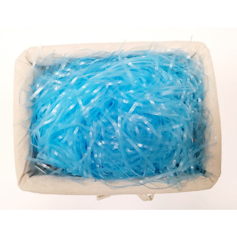 Way To Celebrate Easter Neon Blue Plastic Easter Grass, 3 oz