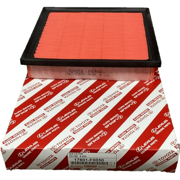 Genuine Toyota Engine Air Filter, 17801-F0050, OEM Replacement Part