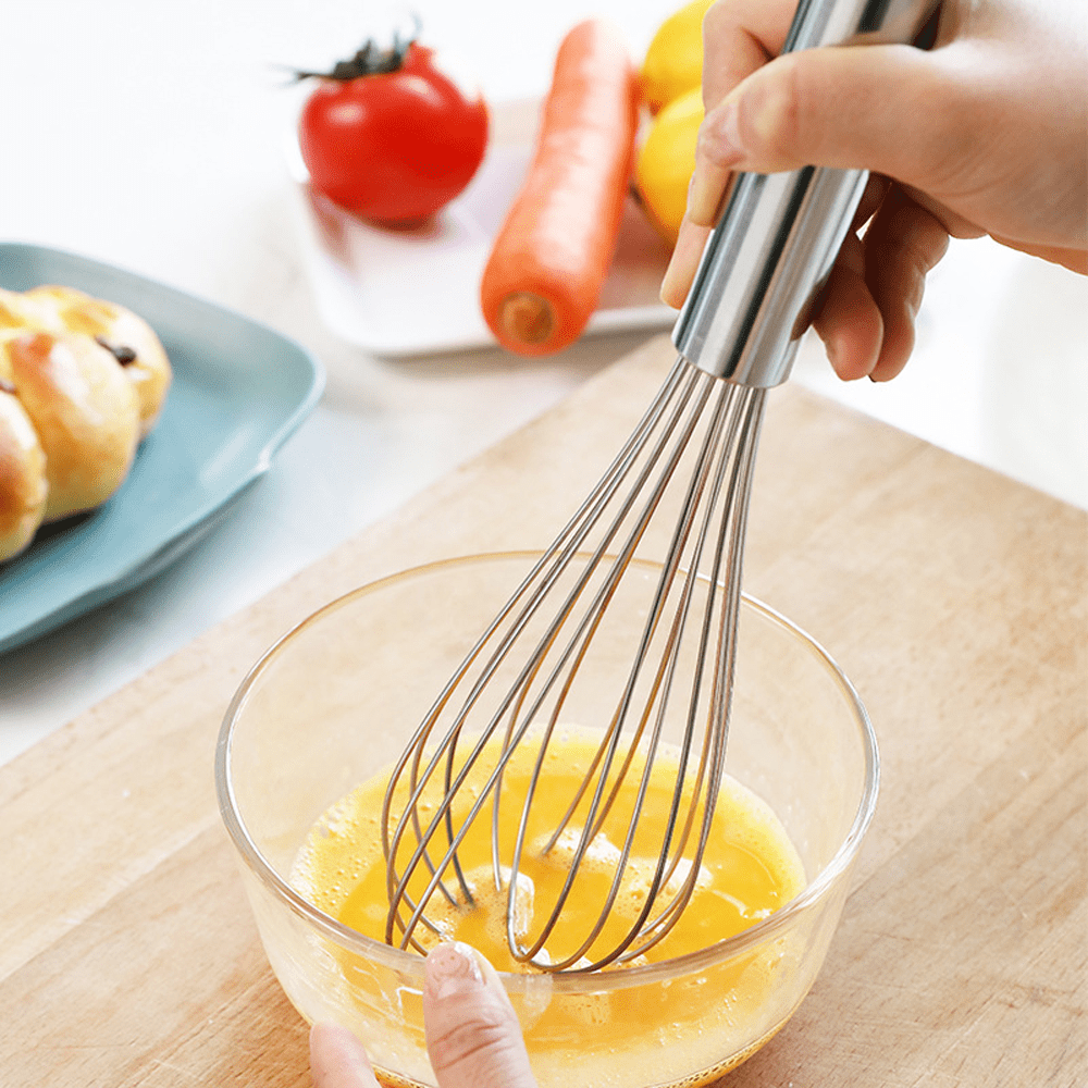 Tovolo Stainless Steel 6 Mini Whisk, Sturdy Wire Kitchen  Utensil for Whipping, Mixing, and Combining Batters & Dry Ingredients for  Baking, Stainless Steel, Very Peri: Home & Kitchen