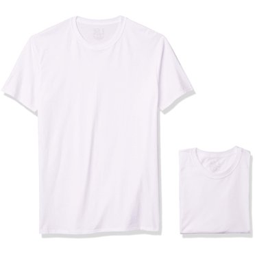 Fruit of the Loom Big Men's White Crew Undershirts, 3 Pack - Walmart.com