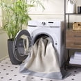thumbnail image 6 of Safavieh Braided Victor Bordered Machine Washable Reversible Area Rug, Ivory/Gray, 5' x 8', 6 of 17