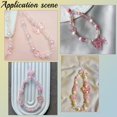 thumbnail image 6 of 1 Box 290pcs Bowknot Beads Cute Bow Beads Assorted Acrylic Plastic Coquette Pink Bow Tie Star Heart Shape Round Loose Beading Kits, 6 of 7