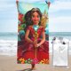 thumbnail image 1 of Toallas de playa Elena Of Avalor, toallas de baño absorbentes y ligeras de secado rápido, toalla de baño de microfibra ultra suave para viajes, playa, gimnasio, camping, yoga, picnics, piscina, 27,5, 1 of 8