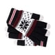 thumbnail image 1 of Kearding Guantes de Navidad con estampado de copos de nieve Espesar Invierno Piel Amigable A prueba de viento Guantes de pantalla táctil Kits de decoración para fiestas, 1 of 6