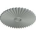 thumbnail image 3 of Ekena Millwork CM34SH 33.87 x 2 in. Shakuras Ceiling Medallion for Canopies Up to 5.75 in., 3 of 11