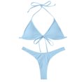 thumbnail image 1 of Mujeres verano moda vendaje sólido tanque Sexy dos piezas Bikini traje de baño Fridja  nalpqowj50814, 1 of 1