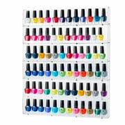 Acrylic Wall Rack Organizer Holds up to 60-70 Bottles Nail Polish nail polish holder nail polish storage