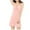 Pink, variant on HomeGardon Nightgowns for Women,Women's Sleepwear,Fashion Women Solid Color Round Neck with Chest Cushion Short Nightgown,S-XXXL