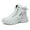 White, variant on Fashionable Women's Boots with Insulated Design Comfortable Platform Heel for Cold Weather Footwear