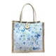 thumbnail image 1 of Bolso de mano para mujer, bolso de mano debajo del brazo, de gran capacidad, moderno, ligero, bolso de hombro para vacaciones, trabajo, ocio, citas Azul con botón, 1 of 8