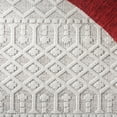 thumbnail image 4 of SAFAVIEH Global Derren Diamond Area Rug, Grey/Ivory, 8' x 10', 4 of 10