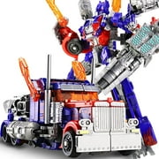 Alloy Deformation Car Robot Optimus Prime - Manual Assemble Action Figure | Multicolor Collectible Model Ornament Gift