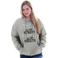 thumbnail image 3 of Raunchy Funny Tacos Tuesdays Burritos Hoodie Sweatshirt Women Men Brisco Brands X, 3 of 6