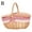 B, variant on Handmade Wicker Basket with Handle,Wicker Camping Picnic Basket with Lid Hot W6