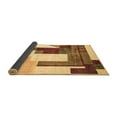 thumbnail image 2 of Ahgly Company Indoor Square Oriental Brown Modern Area Rugs, 6' Square, 2 of 4
