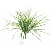 Vickerman 20" Artificial Green Grass Bush