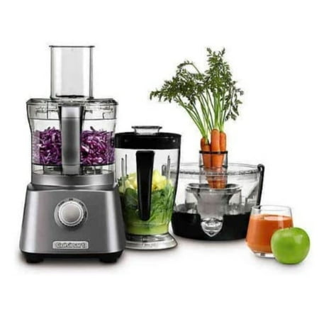Cuisinart - Kitchen Central 3 in 1 Food Processor - Gun Metal