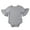Gray, variant on Deago Toddler Baby Girls Ruffled Long Sleeve Cotton Solid Romper Bodysuit Jumpsuit Outfits Clothes (Gray)