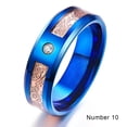 thumbnail image 4 of Sonducket Anillo de Metal portátil elegante de moda Unisex electrochapado luminoso anticorrosivo anillos antioxidantes regalo de cumpleaños Ropa, zapatos y accesorios Miscelánea Tamaño 10 Sonducket AP015170-05, 4 of 6
