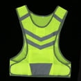 thumbnail image 2 of Chaleco reflectante de seguridad de alta visibilidad con luz LED para correr deportes de ciclismo L sin luz Zulema Chaleco reflectante de seguridad, 2 of 8