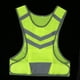 thumbnail image 1 of Chaleco reflectante de seguridad LED shamjiam amarillo fluorescente Talla L, 1 of 9