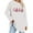 White, variant on Wancir Christmas Shirt Women Merry Christmas Shirts Funny Santas Hat Crewneck Long Sleeve Xmas Holiday Tops
