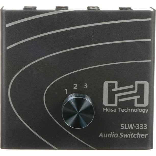 LineLevel Audio Signal Selector with Reversable 3 Input and 1 Output