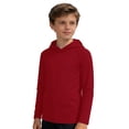 thumbnail image 2 of Hoodie Boys Long Sleeve Boys Rash Guard Shirts Boys Quick Dry Sun Shirt Boy Swim Shirt 13-14 Years Swimsuit Boys, 2 of 5