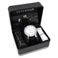 thumbnail image 4 of Designer Diamond Watch .18ct White MOP Mens, 4 of 4
