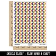 thumbnail image 2 of Spinosaurus Dinosaur 200+ Round Stickers - Rainbow - Matte Finish - 0.50" Size, 2 of 3