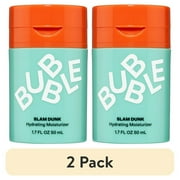 Bubble Skincare Slam Hydrating Face Moisturizer, for Normal to Dry Skin, 1.0 fl oz / 30ml 2Pcs