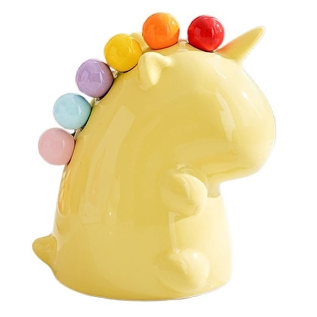 Tenedor de fruta con tarro de almacenamiento de cerámica, juego de 6 tenedores de postre de acero inoxidable, tenedores de ensalada, selecciones de comida