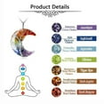 thumbnail image 4 of Crystal Quartz Crescent Moon Necklace Tree of Life Wire Wrapped Pendant Healing, 4 of 8