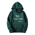 thumbnail image 1 of Sudadera con capucha para hombre, informal, con estampado, de manga larga, tipo blusa, 1 of 6