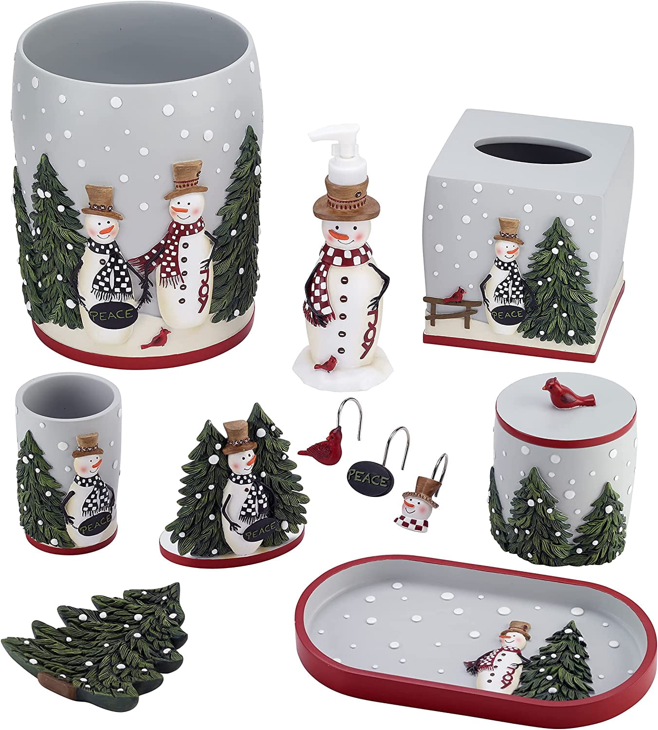 Avanti Holiday Country Friends Tissue Cover