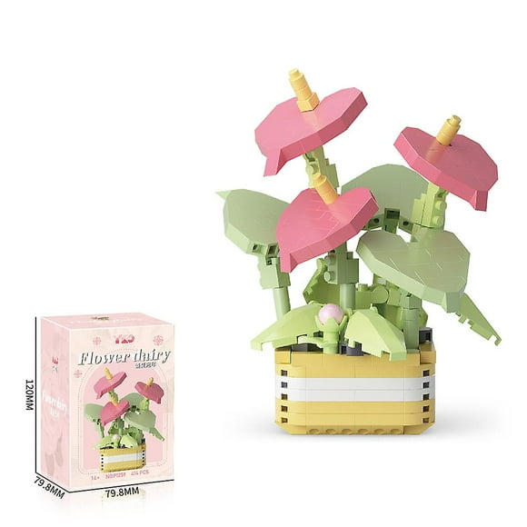 Succulent Building Set, Succulent Bonsai Botanical Decor Collection Building Kit, Build a Succulents Plants Display Piece for Home or Office, Ideal Gi