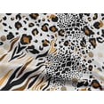 thumbnail image 4 of oneOone Rayon Peach Fabric Animal Skin Sewing Material Print Fabric By The Yard 56 Inch Wide-YCH, 4 of 6