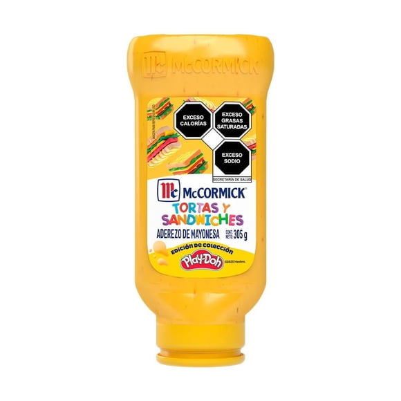 Aderezo de mayonesa McCormick para tortas y sándwiches squeeze 305 g