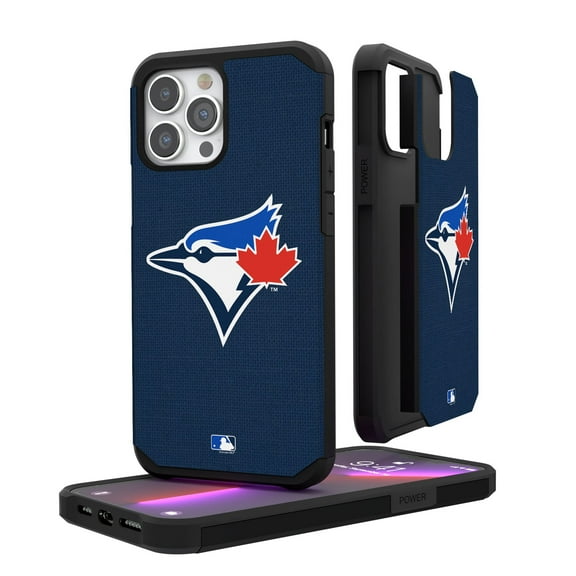 Toronto Blue Jays iPhone Solid Design Rugged Case