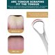 thumbnail image 5 of Cepillos Limpieza Superficie Ygjytge Raspador Acero Inoxidable para Eliminar El Mal Aliento, 5 of 9
