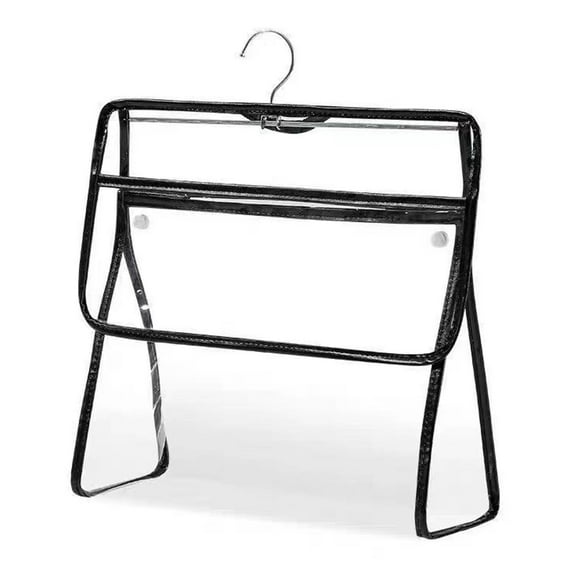 Bathroom Clothes Hanging Bag, Waterproof, Black, Large Size Shower Nozzle Colro:BK2 Material:Plastic