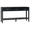 Black, variant on Hassch 59.1" Console Table, 2-Tier Entryway Table with Open Shelf and 3 Storage Drawers for Hallway, Foyer, Navy Blue