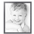 thumbnail image 2 of ArtToFrames 25" x 29" Tungsten Picture Frame, 25x29 inch Gray MDF Poster Frame (WOM-4640), 4 Pack, 2 of 6