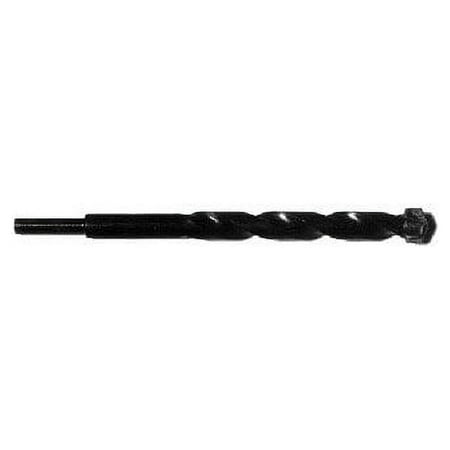 UPC: 0887861053716 | 1/2  x 6  1/4  Shank Carbide Tipped Masonry Drill Bit  Drill America  DAM6X1/2X1/4