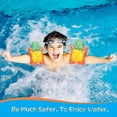 thumbnail image 4 of Baby Swimming Arm Ring Child Inflatable Swim Pool Safety Training Swimming Arm Band Float Ring(1 Pcs, Orange), 4 of 4