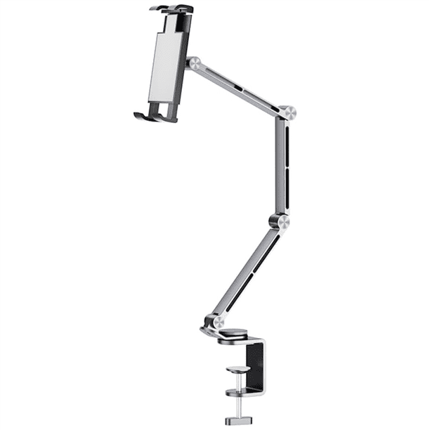 Soporte de Metal Resistente para Teléfono Móvil/Tableta, Soporte Plegable Flexible y Retráctil, Soporte Universal de Aleación de Aluminio