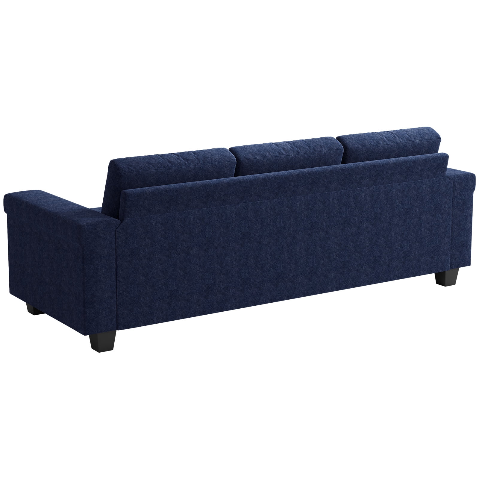90" Sofa Couch, Modern Upholstered Sofa 3 Seater Sofa For Living Room Apartment Office