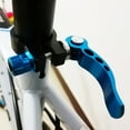 thumbnail image 3 of Visland Black Bike Seat Clamp Rustproof Corrosion Resistant Reusable Quick Release Bike Seat Clamp Pipe Clamp Locking Screws, 3 of 8